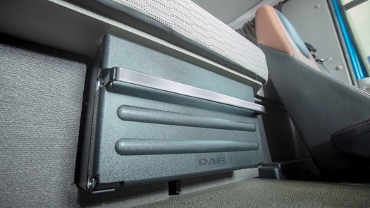 Visão Interna da cabine do Novo DAF CF